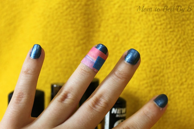 Straight Line Nail Art : Easy americana nail art for beginners motherhood defined