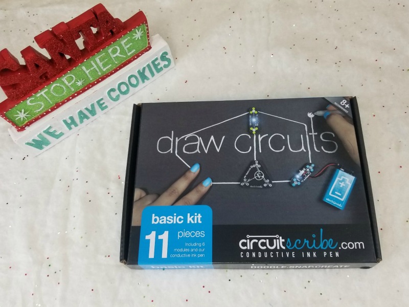 Homeschooling STEM Through Winter Break, Circuit Scribe Style