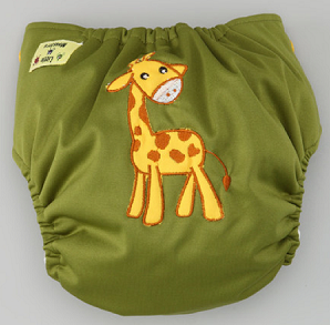 Giraffe Cloth Diaper