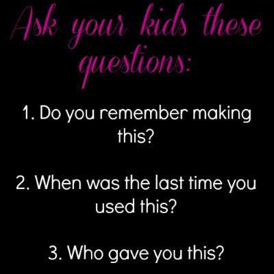 Questions for your Kids
