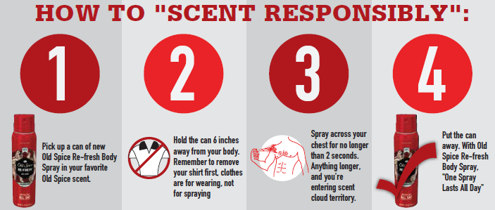 How To Scent Responsibly from Old Spice
