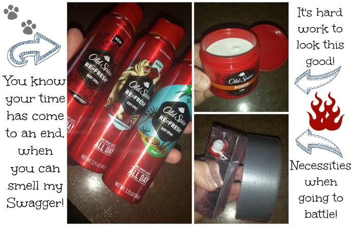 Old Spice “Smellcome to Manhood” kit reasons