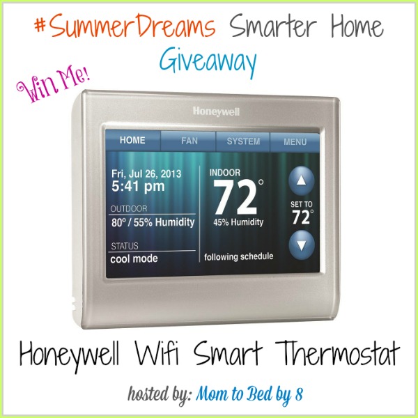 Honeywell Wifi Smart Thermostat Giveaway
