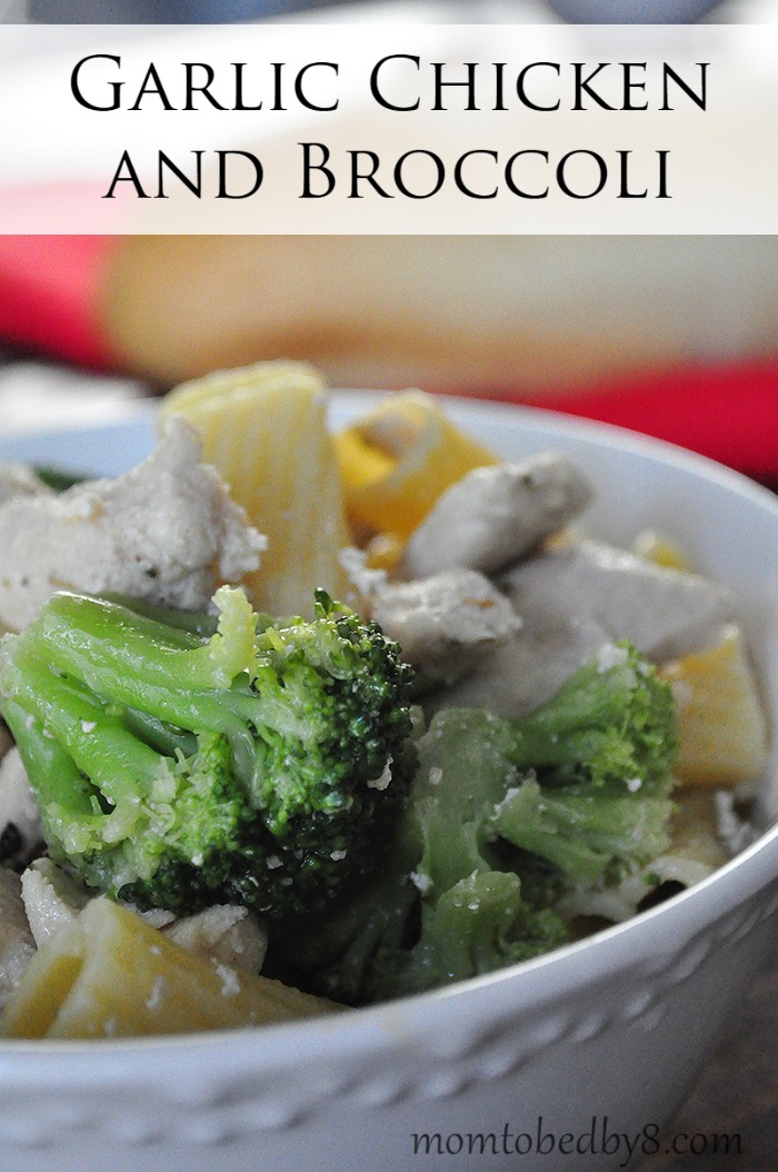 Garlic Chicken and Broccoli