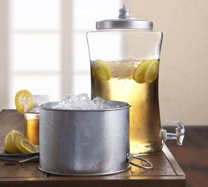 Style Setter Austin Beverage Dispenser with Ice Bucket