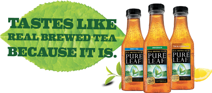 pure leaf tea bottles