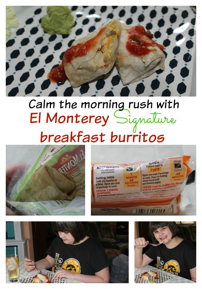 El Monterey Signature breakfast burritos calm the morning rush