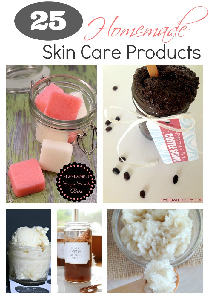 25 Homemade Skin Care Products 1