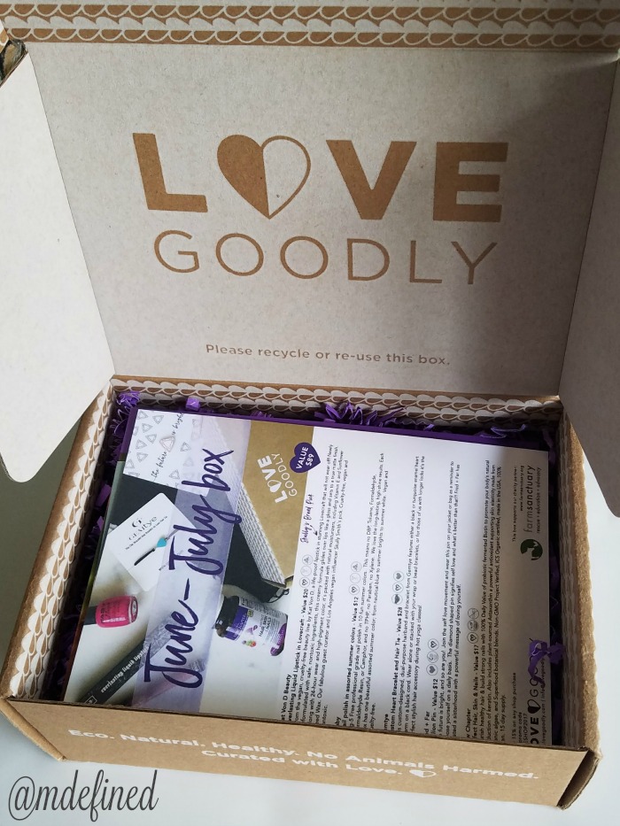 Love Goodly June July Box
