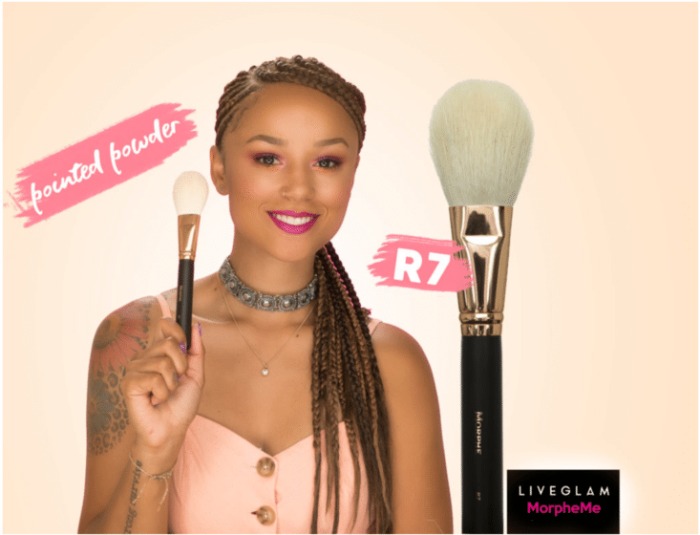 R7 – Deluxe Pointed Powder Brush