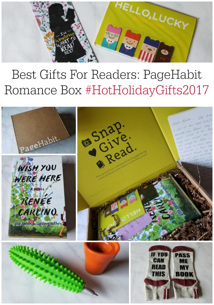 Best Gifts For Readers: PageHabit Romance Box #HotHolidayGifts2017