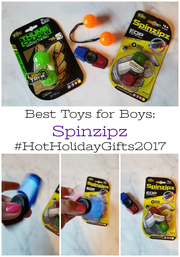 Best Toys for Boys: Spinzipz #HotHolidayGifts2017