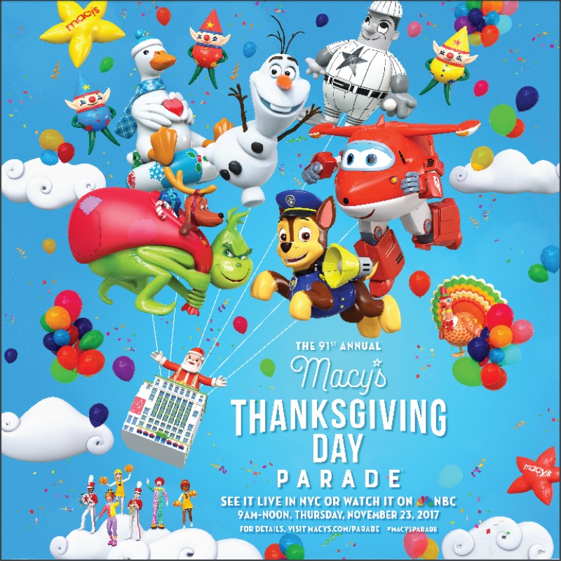 Wake up with Macy’s Thanksgiving Day Parade!