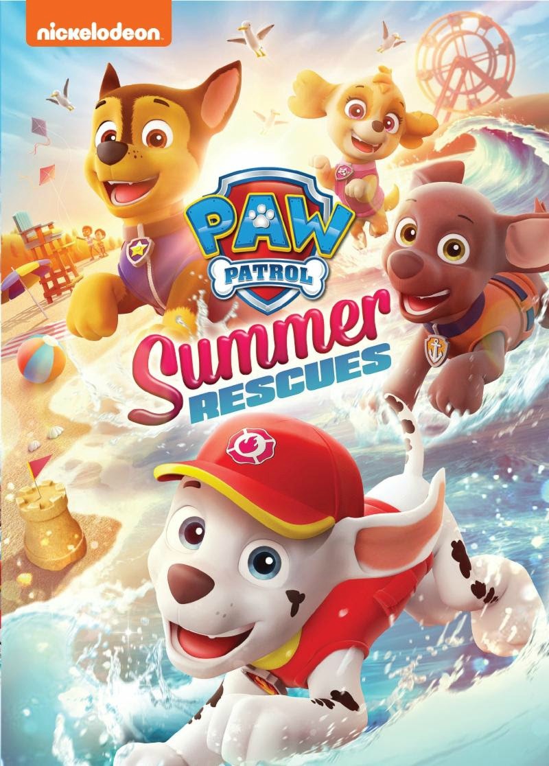 New to DVD: PAW Patrol: Summer Rescues (May 1st)
