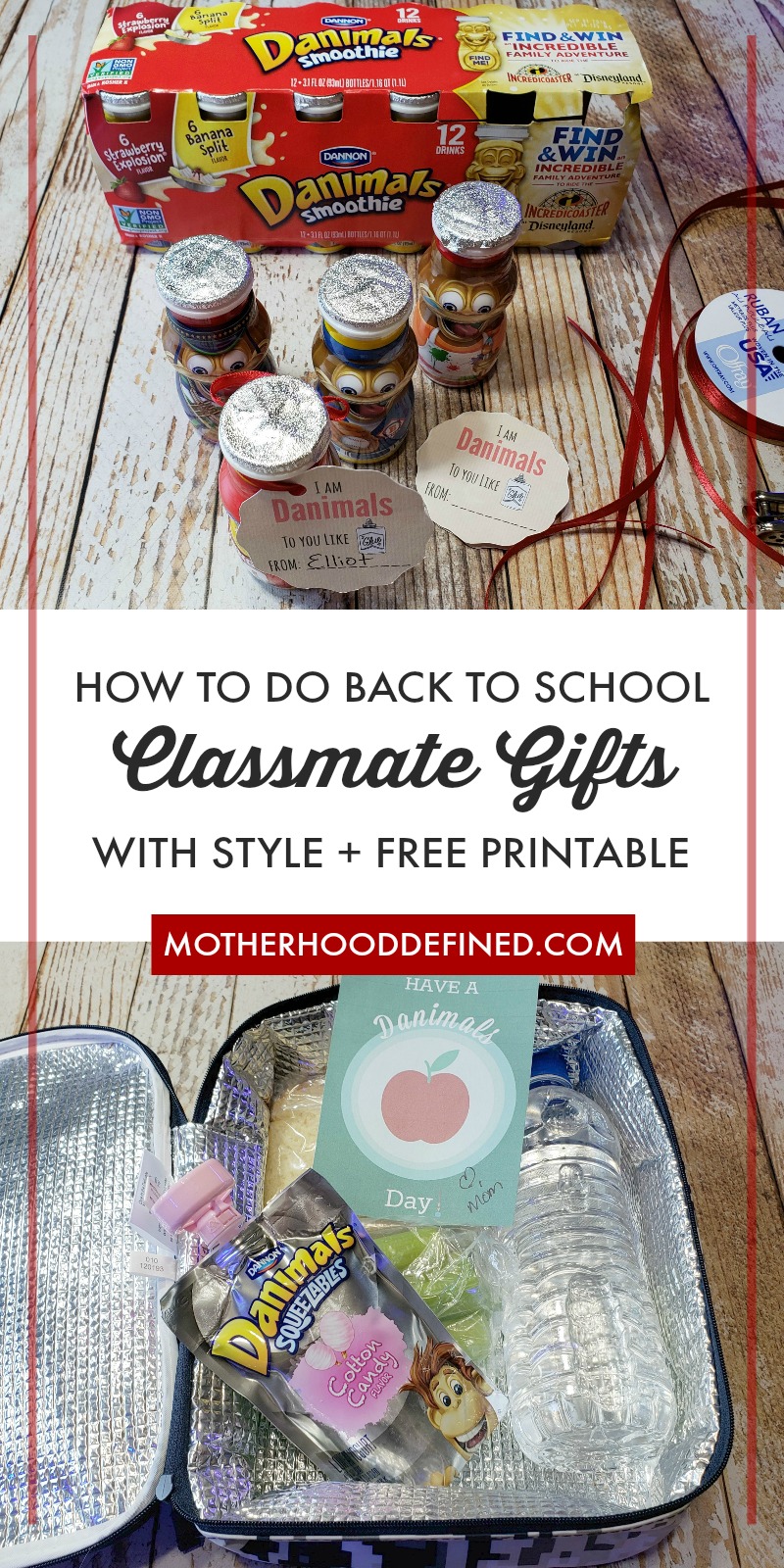 How to do Back to School Classmate Gifts with Style + Free Printables #SnackToSchool #CollectiveBias