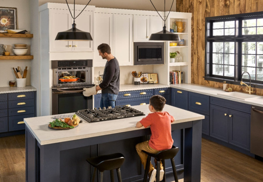 LG Combination Double Wall Oven Offers Cooking Flexibility & Convenience