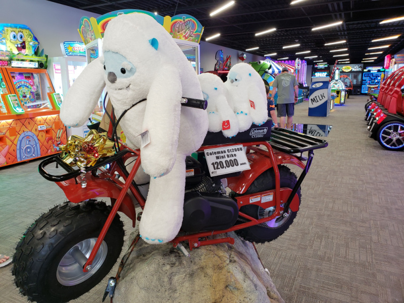 Bigfoot Fun Park is a Must See in Branson, MO - Arcade Prizes