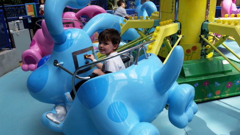 Surviving a Day at the Amusement Park with Kids of Multiple Ages