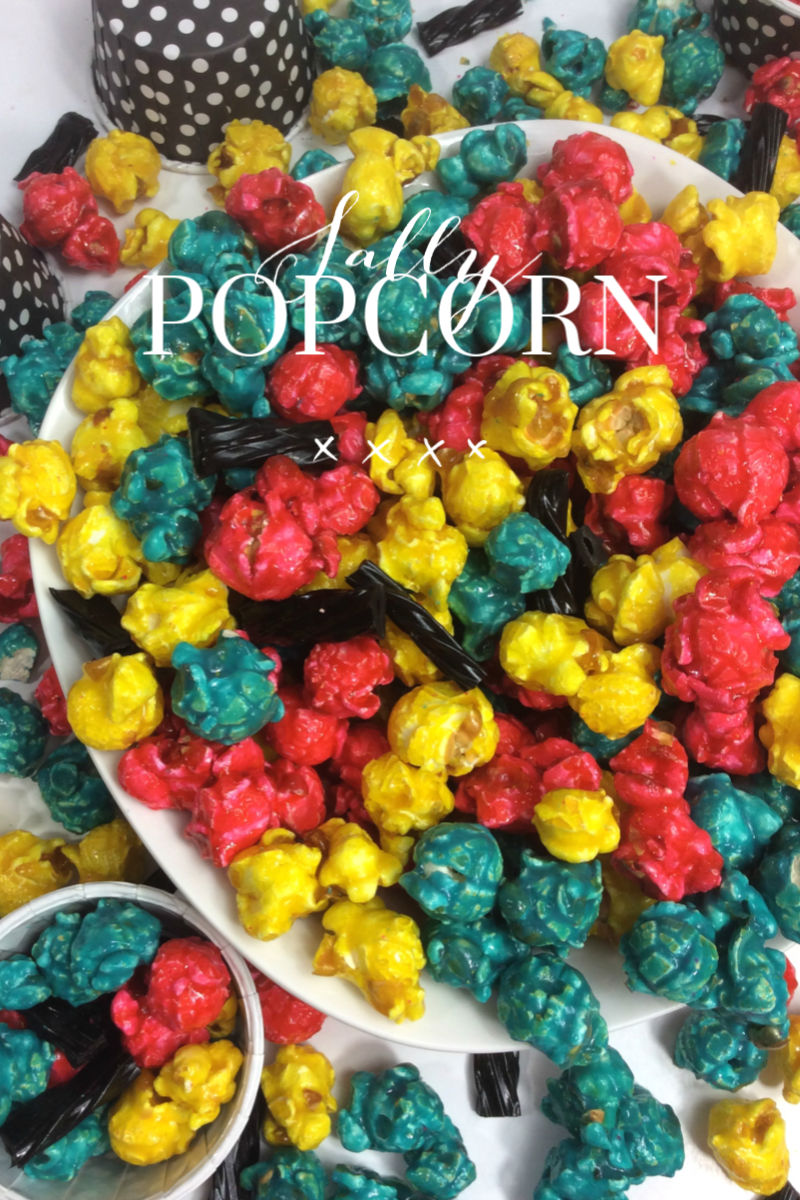 Nightmare Before Christmas Sally Candy Corn Popcorn