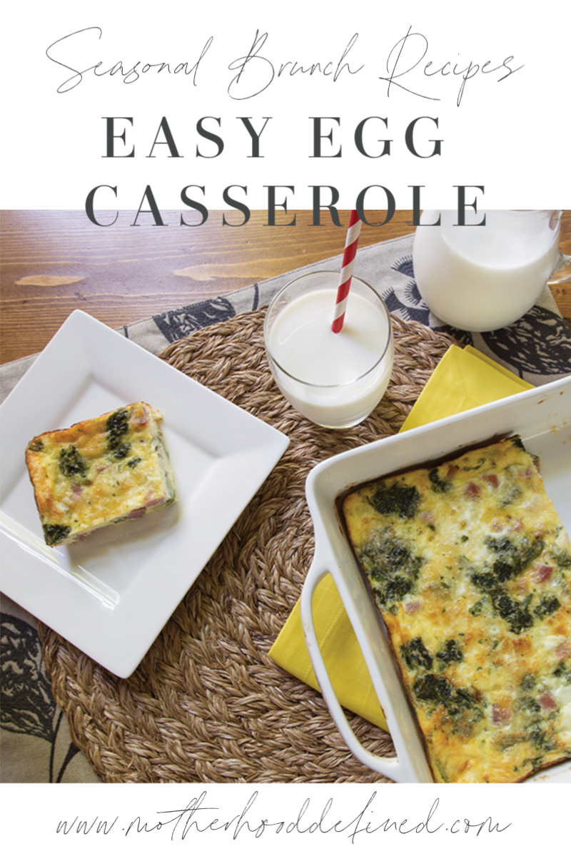 Easy Egg Casserole Recipe