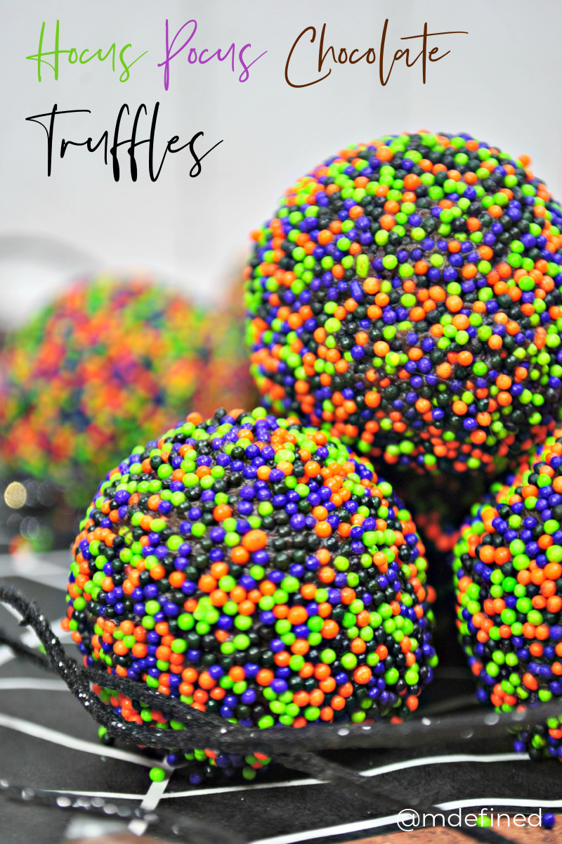 Hocus Pocus Chocolate Truffles Recipe