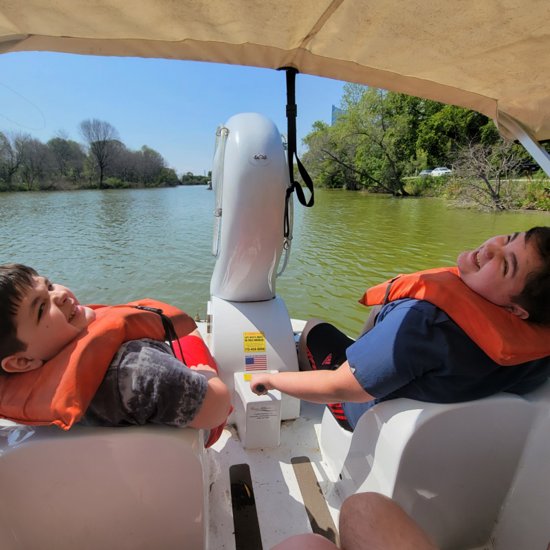 Swan Boat Rental Experience - Veterans Park in Milwaukee, WI